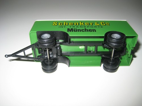 Brekina H0 4258 - Camión Magirus "SCHENKER & CO" - Imagen 10 de 12