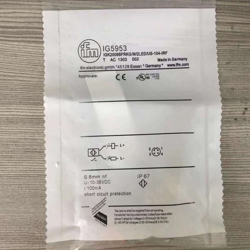 New IFM IG5953 inductive proximity switch - Picture 1 of 1