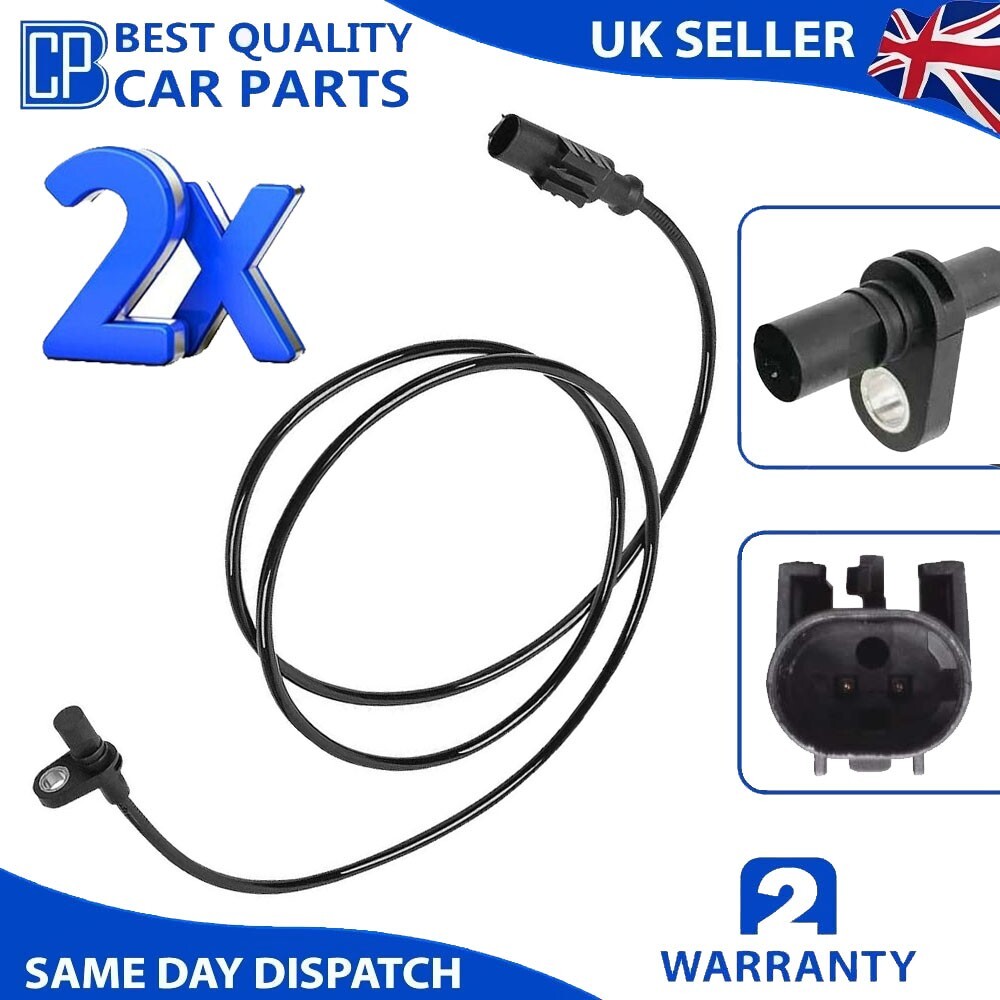 2X REAR LEFT & R ABS SPEED SENSOR FOR IVECO DAILY MK IV (2006-2019) 5801279032