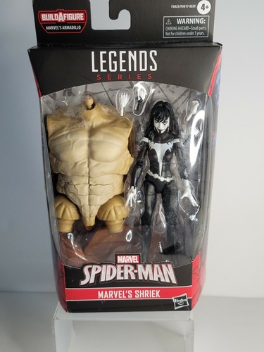 Marvel Legends Spider-Man (Black & Gold Suit) Armadillo Build A Figure