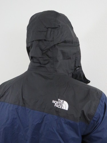 Mens The North Face Venture 2 Dryvent Waterproof Hooded Rain Jacket - Navy Blue - Picture 10 of 15