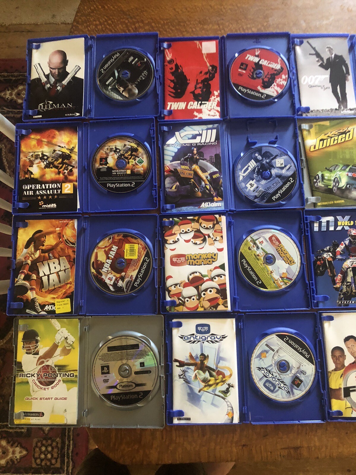 ps2 games PlayStation 2 bundle Lot Of 20 Pal. Complete. Discs Like New