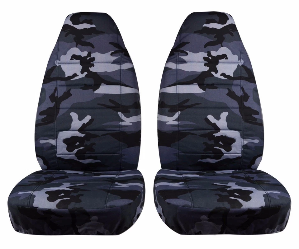 JUEGO DELANTERO FUNDAS ASIENTO SUZUKI SAMURAI DISEÑO ÁRBOL CAMUFLAJE ELEGIR COLOR Foto 3 de 3