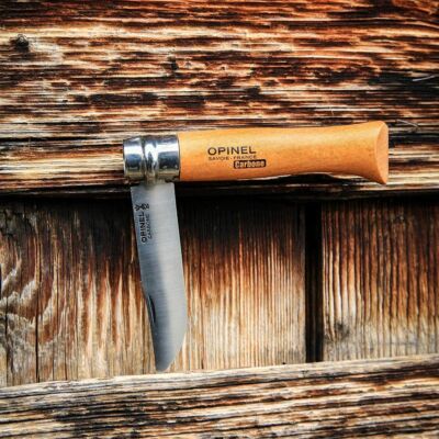 OPINEL FRANCE No.08 CARBON STEEL FOLDING KNIFE (000402)