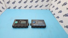 Moxa NPort 5450I Serial Device Server 4 Port RS-232 Lot of 2