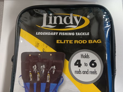 Lindy Elite Rod Bag. Holds 4 To 6 Rods An Reels. Low Price!! - Picture 2 of 9
