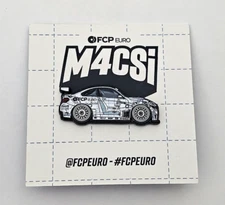 Leen Customs: FCP Euro M4CSI BMW M4 F82 Limited Edition Enamel Pin #477/500