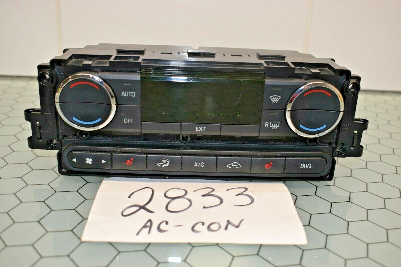 2007 2008 2009 2010 Ford Edge AC and Heater Control Used Stock #2833-AC 