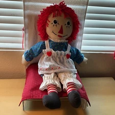 Raggety Anne Rag Doll- 26"  Made by Mary Dinkel - 2009