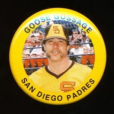 Vintage USA Goose Gossage San Diego Padres MLB Baseball pin or badge - #85