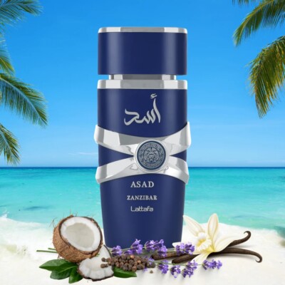 Asad Zanzibar by Lattafa Perfumes - Eau De Parfum 100ml (3.4 fl oz