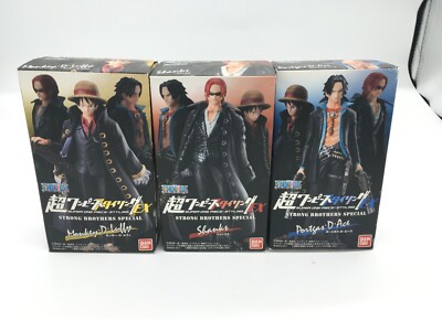 Completeset Super One Piecce Styling Strong Brothers Figure Banpresto Japan