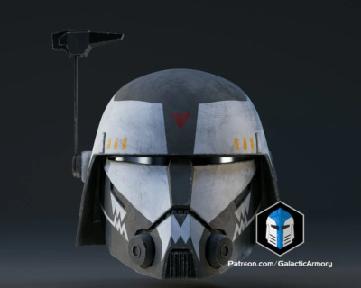 Raw DIY Helmet Accessory for Desert Wolffe | Scaled to Fit