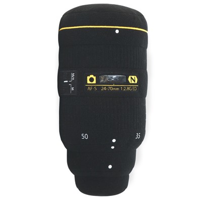 Plushtography Camera Lense Nikon 24 70mm F 2 8 Pillow New