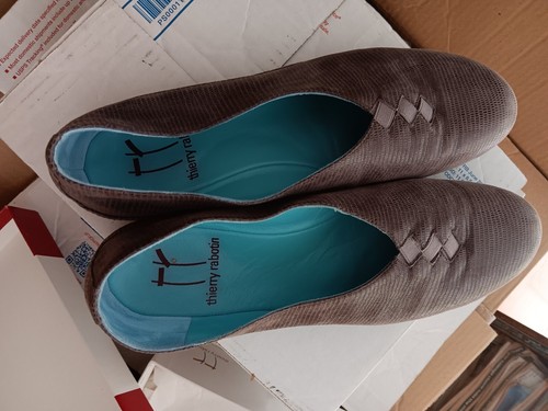 $425 THIERRY RABOTIN Snake Embossed Calf Leather Comfort Shoe *PRIMO* 8.5 US - Picture 20 of 20