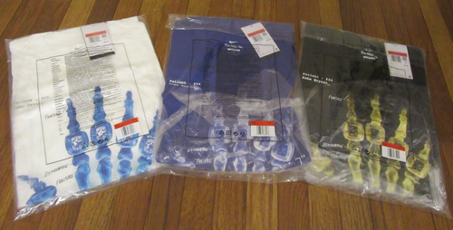 Nike Kobe Bryant X-Ray Tee T-Shirt Size Large White Purple Black Lot of 3 New