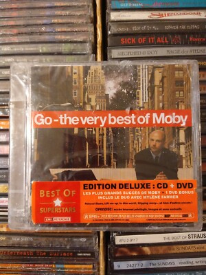 MOBY / Go The Very Best Of CD IMPORT 2006 Limited Edition + DVD NEW SEALED