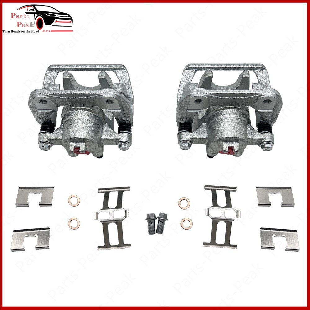 Acura TL 2003-2011 & Honda Element Rear Brake Calipers with Brackets Pair 2.4L