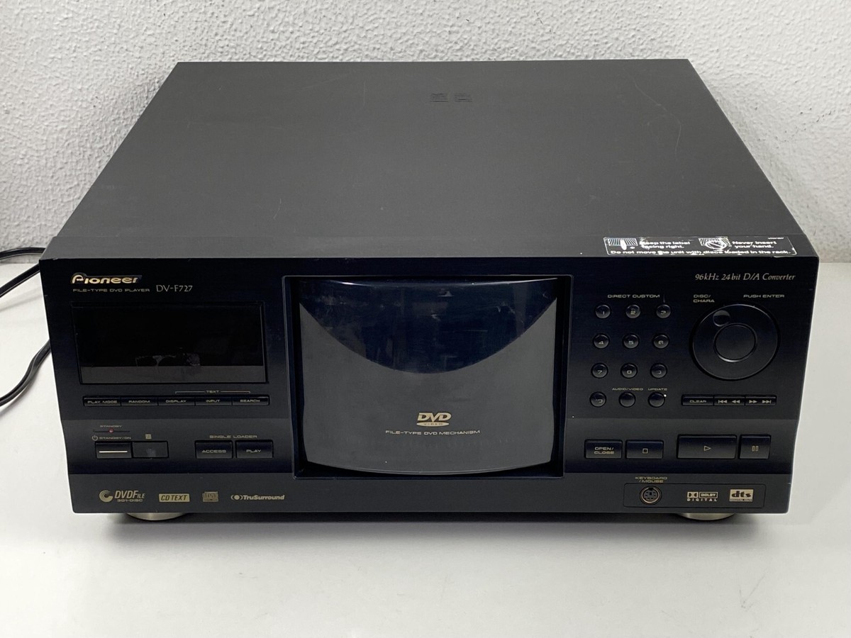 Vintage Pioneer DV-F727 301 Disc DVD & CD Changer Player | eBay