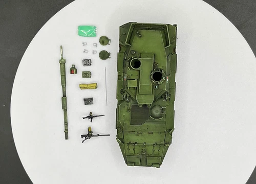 1/72 AM Italian Centaur Destroyer Wheeled Tank Model 120mm Smoothbore Gun Toys - Picture 8 of 13