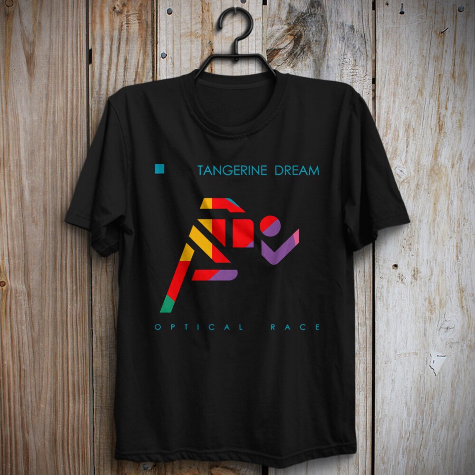 Tangerine Dream 80s Optical Race Tシャツ L
