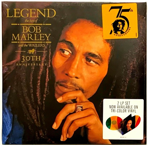 Bob Marley Legend 30th Anniversary [Sealed] 2 LP Tri-Color Vinyl Record Album - Bild 2 von 4