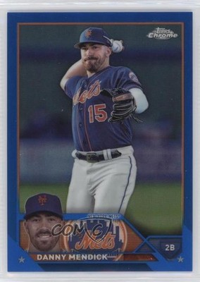 2023 Topps Chrome Update Blue Refractor 34/150 Danny Mendick #USC23 rw6