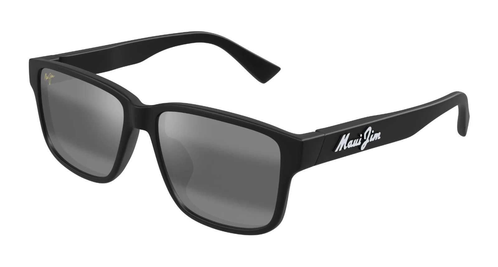 Maui Jim Kuniahi Af Matte Black Frame Neutral Grey Polarized Lenses 688-02 NEW 27290₽