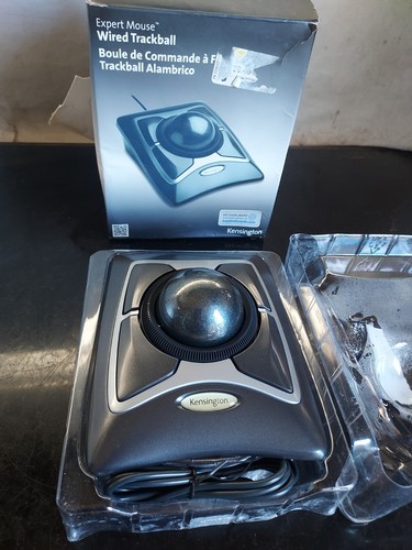 Kensington Expert Trackball Mouse Wired - K1347A not tested - Picture 3 of 6