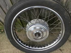 Triumph BSA Front Wheel  18” Rim  , 7” Drum Flanged Type