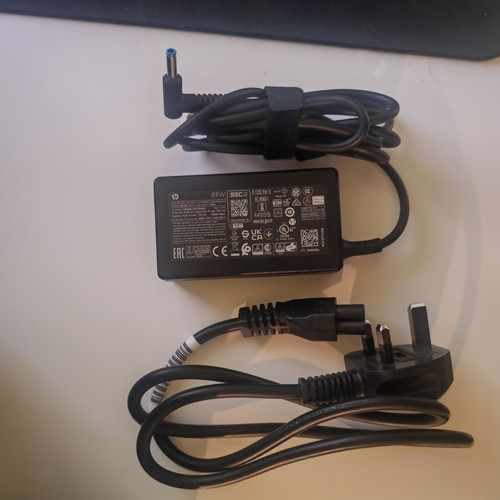 ORIGINAL HP LAPTOP LADEGERÄT BLUE TIP 19,5V - 3,33A, 65W NETZTEIL