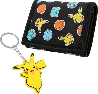 Pokemon Geldbeutel Kinder Jungen und Mädchen Cute Wallet Geldbörse Jugendliche m