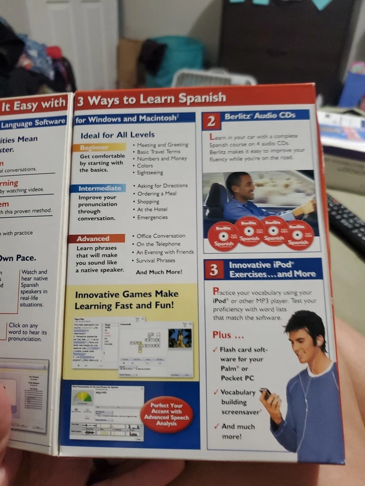 Berlitz Spanish Premier полная версия программного обеспечения аудио компакт-диски для Windows и Mac - Изображение 4 из 4