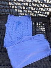 Vintage One Blond One Brunette 2 piece Pajamas Size Large