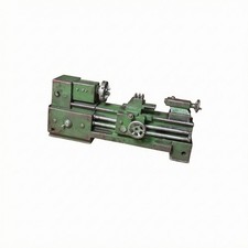 1/64 Miniature Sculpture Lathe Model Metal Scale Lathe Metallic-Look Finish Tool