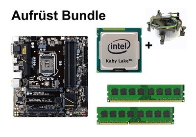 Aufrüst Bundle - Gigabyte B150M-D3H + Intel Pentium G4560 + 16GB RAM #96002