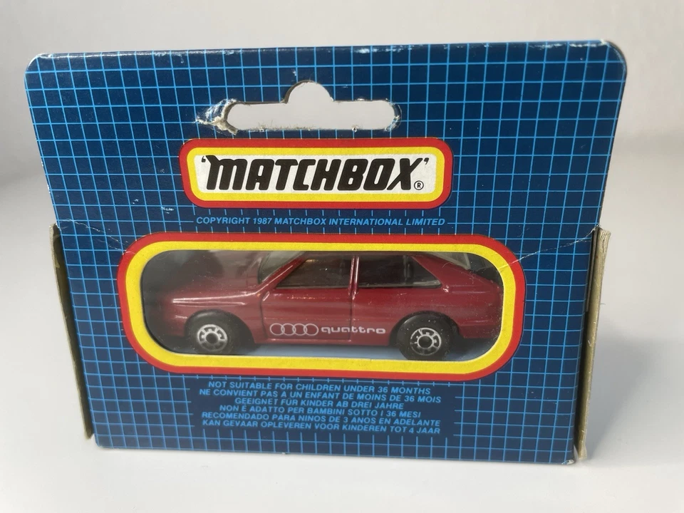 Matchbox Audi Quattro, Mint/boxed, OVP-Sealed,MB-25 - Bild 2 von 4