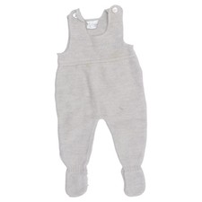 Selana, Strampler, Größe: 56/62, Grau, Unisex (Kinder), Feinstrick #Rq9