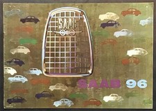 SAAB 96 Car Sales Brochure AUG 1962-63 #B50205 75.000 8.62