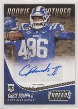 2021 Panini Chronicles Draft Picks Bronze Chris Rumph II #TS-CRU Auto 0d1w