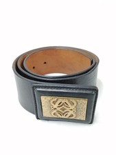 Loewe Black Belt Leather