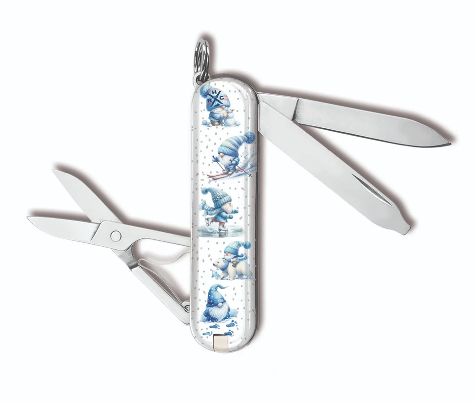 Cuchillos Victorinox Swiss Army Navidad Invierno Gnomos CLÁSICOS SD Foto 2 de 2