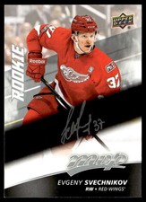 2017-18 Upper Deck MVP Silver Script Evgeny Svechnikov Rookie Detroit Red Wings