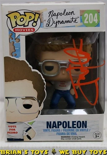 Funko Pop Movies Napoleon Dynamite #204 Napoleon Figure No Reserve