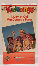 KIDSONGS A Day at Old MacDonald's Farm VHS, 1985 View Master Video