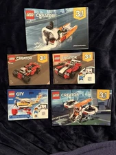 Lego Creator 31071/31100 & City 60250 Instruction Manuals Only