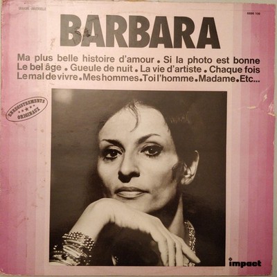 Barbara - Barbara Pop Chanson LP Comp RE Schallplatte 203678