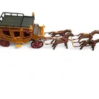 Vintage Playmobil 3803 Western Express Stagecoach Reno Denver St. Louis