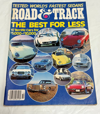 Road & Track Magazine October 1984 The Best For Less