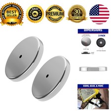 Ceramic Round Base Magnet Fastener Pack - Heavy-Duty Strong Magnets - 95 lb P...